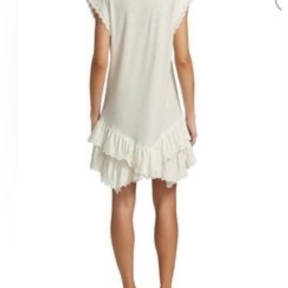 DEREK LAM 10 CROSBY
🧩Jay Ruffle Hem T-Shirt Dress Soft - White, M - Picture 3 of 11